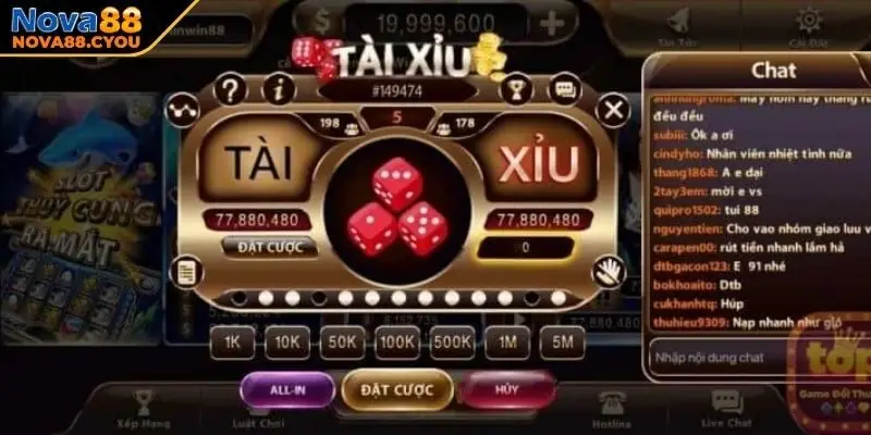 Tập trung vào một cửa tài xỉu